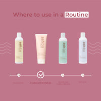 Ashba Botanics Nourishing Conditioner for Dry&Frizzy Hair|Deep Conditioning,& Hydration for Wavy,& Curly Hair|With Shea Butter,Argan,& Green Tea|Natural-Silicone,& Paraben Free-200Ml,1 Count