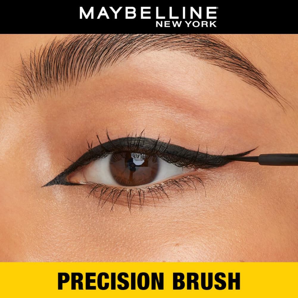 Maybelline New York Colossal Bold Pencil Eyeliner, Black, 3Ml, Matte Finish