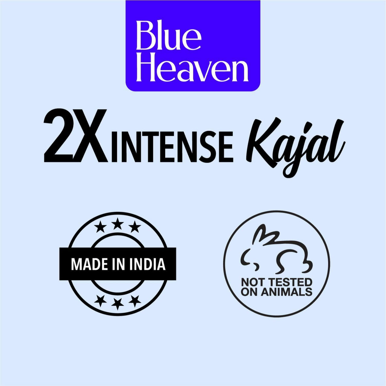 Blue Heaven Combo Of 3 Pcs Soft Kajal Pencil (Black), Soft Kajal Pencil (Blue) & Soft Kajal Pencil (Green) Matte Finish, Multicolor