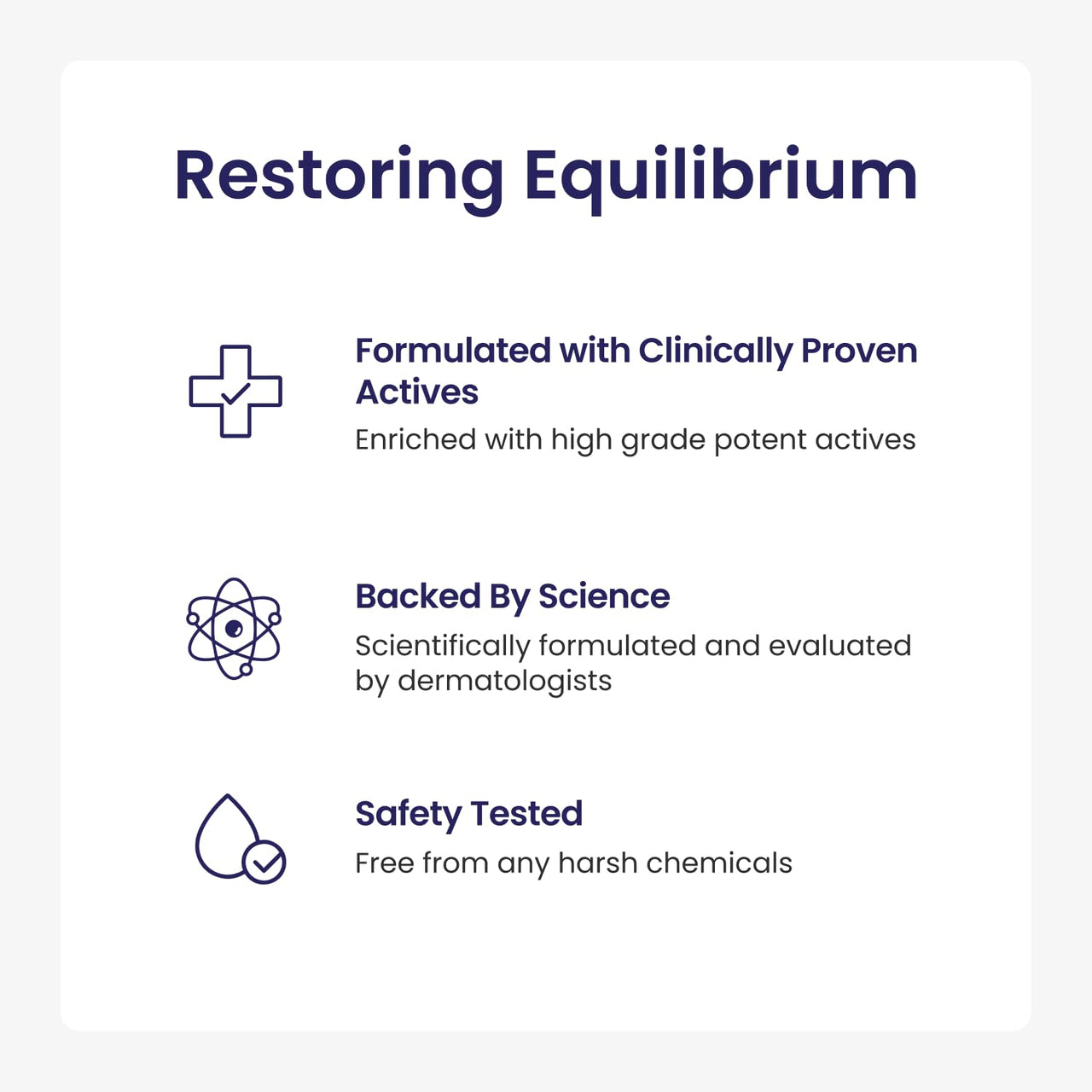 RE' EQUIL Skin Clarifying Serum | 1% Salicylic Acid, 5% Granactive | Treats Active Acne, Prevents Breakouts, Regulates Sebum Production | 25 Ml
