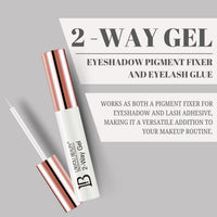 Lakyou Beauty 2 Way Gel, Eyeshadow Pigment Fixer and Eyelash Glue (8 ml)