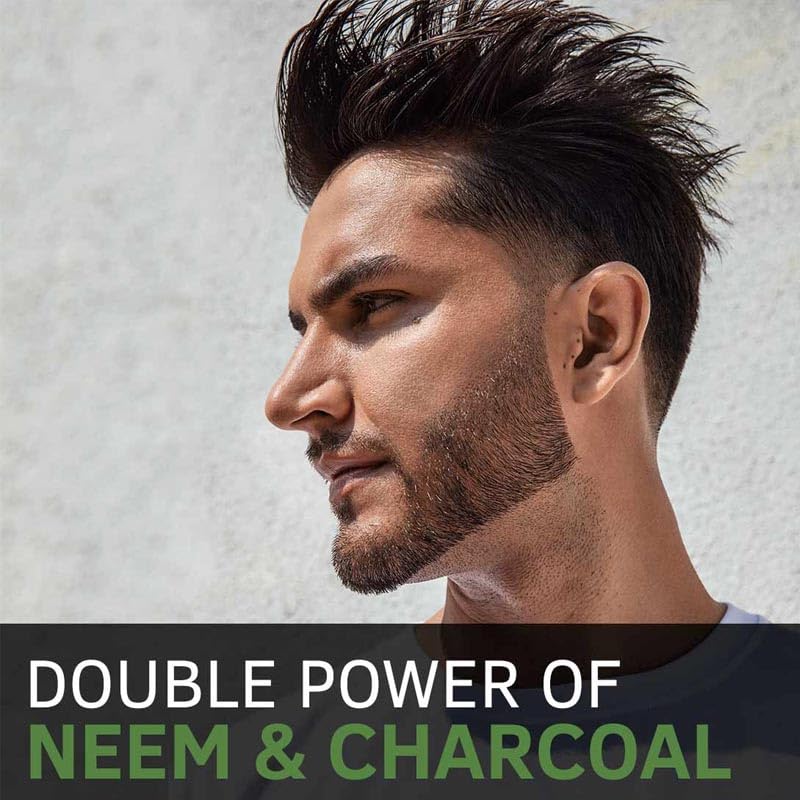 Ustraa Face Wash Acne Control - With Neem & Charcoal - 100g - Oil control, Prevents Acne & De-Tan Face Cream For Men - 50g x 2 - (Set of 2) | Even Skin tone, For Effective Tan Removal, Without Bleach