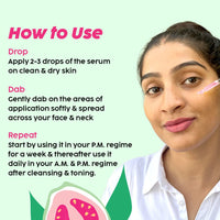 The Plant Fix Plix 10% Vitamin C Face Serum (20ml) for Skin Brightening & Even toned complexion with Guava Extract, Hyaluronic acid & Pentavitin, for Women & Men | All Skin Types
