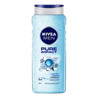 NIVEA Men Body Wash, 500 ml & NIVEA Body Lotion for Very Dry Skin, Cocoa Nourish, with Coconut Oil & Cocoa Butter, 400 ml