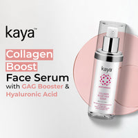 Kaya Clinic Collagen Boost Face Serum, Fine Lines & Wrinkles Reduction, Collage Booster, Light Weight Face Serum, Hydration, 30ml
