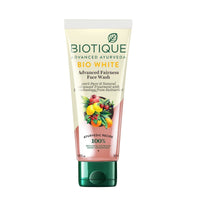 Biotique Bio Neem Purifying Face Wash, 200ml & Bio White Advanced Fairness Face Wash, 150ml