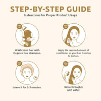 Orgatre Hair Care Conditioner - 250Ml | Hydrating & Deep Conditioning | Aloe, Olive, Rosemary Oil & Murumuru | Reduces Hair Fall & Thinning | for Men & Women, 1 Count