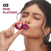 SUGAR Cosmetics LA LA Love Matte Liquid Lipstick | Lasts 18Hrs | Transferproof & Waterproof - 05 Pink Platonic