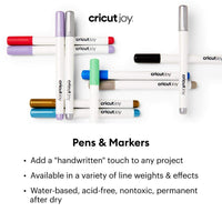Cricut Joy Fine Point Pens, 0.4 mm (3) Red, Green, Violet