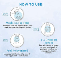 Spawake Whitening Triple Care Face Serum with Vitamin C for smooth and bright skin, 45ml