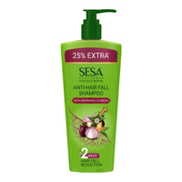 SESA Ayurvedic Anti Hairfall Shampoo For Dry And Frizzy Hair Reduces Hairfall Made With 6 Ayurvedic Herbs Paraben Free Shampoo - 500ml