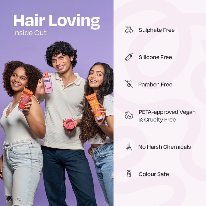 MANETAIN Washday Hold Bundle Full Size - Complete Curly Hair Care Set | Moisturizing Shampoo 237ml | Multipurpose Conditioner 200gm | Leave-In Conditioner 200ml and Hard Hold Gel 200ml