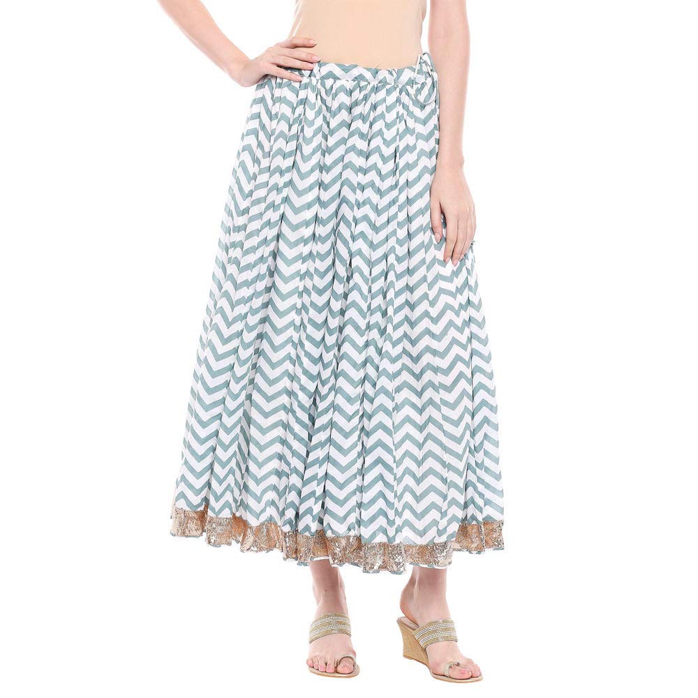 BIBA Womens Notched Neck Floral Print Sharara Suit