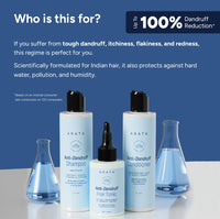 Arata Anti-Dandruff Shampoo for Women and Men I With Piroctone Olamine |Up To 100% Dandruff Reduction I Soothes Dry Flaky Scalp and Itching I Ideal For Dandruff Cure | 200 ML