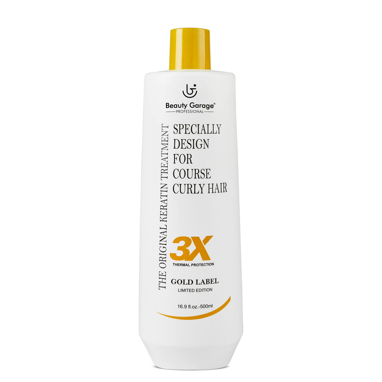 Beauty Garage 3x Gold Label Limited Edition Keratin Treatment (For professional Use) 500ml