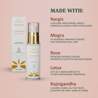 Svarasya Panchpushp - The Ancient Skin Hydration Lotion For Face with Natural ingredients | Retaines moisture upto 8 hours | Hydrates dull and dry skin | Non-greasy, lightweight, and dewy finish | For soft & glowing skin (Moisturizer, 50 Ml)