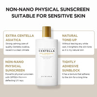 SKIN1004 Madagascar Centella Air-Fit All Skin Type Suncream Plus, Spf50+ Pa++++, 50Ml
