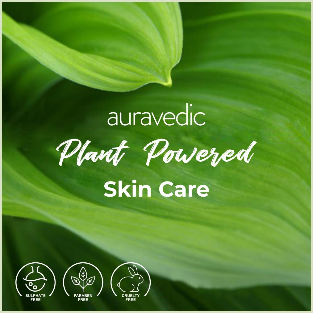 Auravedic Kumkumadi Face Care Duo – Ayurvedic Face Oil & Face Pack for Glowing, Even-Toned Skin (100ml + 100gm).