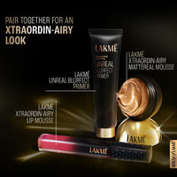 Lakmé Xtraordin-Airy Full Mattreal Mousse 01 Classic Ivory Fair, 25G