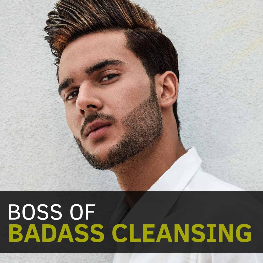 Ustraa Face Wash - Oily Skin - 200g | With Basil & Key Lime - For Acne-Prone Skin | Checks Acne & Blackheads & De-Tan Cream For Men- 50g | for Effective Tan Removal & Even Skin Tone | Without Bleach