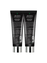 Jovees Herbal Activated Charcoal Detoxifying Face Wash For Smooth & Supple Skin Oily & Acne Prone Skin 120 ML (Pack Of 2)
