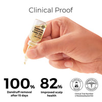 Brillare Tea Tree, Salicylic Acid & Coconut Shots, Light Oil for Summer, Best for Dry & Itchy Scalp, Dandruff Control, Reduces Excess Scalp Oil, 100% Natural Summer Hair Treatment, 48ml