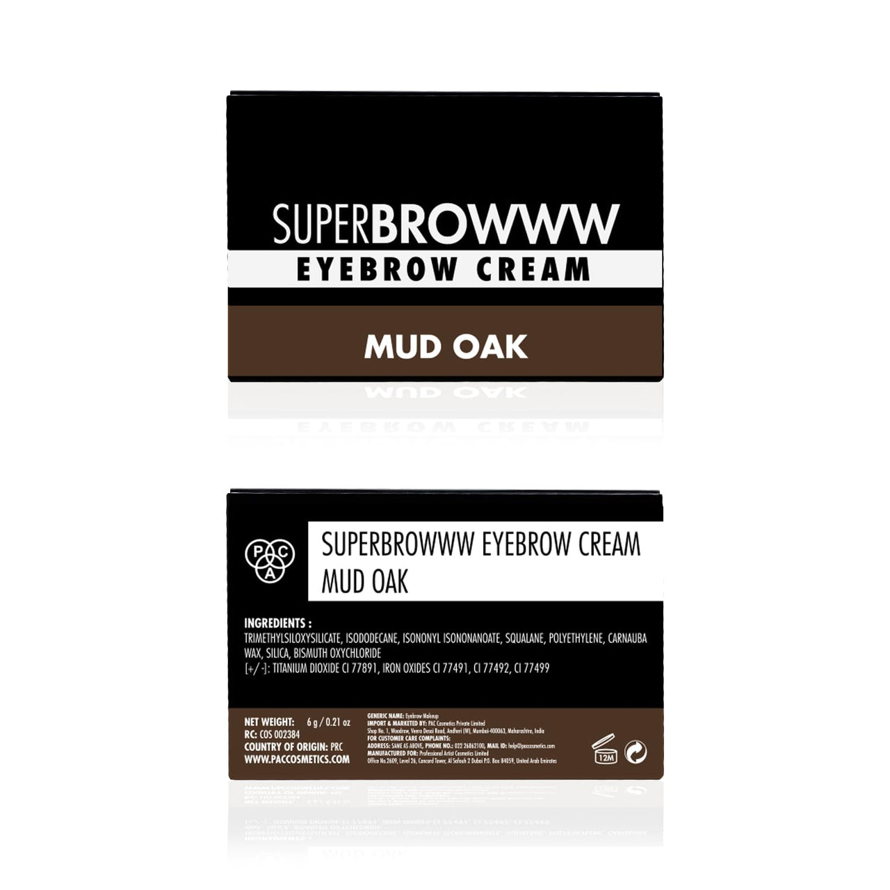 PAC SuperBrowww Cream - 06 (Mud Oak)