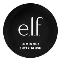 e.l.f. Luminous Putty Blush, Putty-to-Powder, Buildable Blush With A Subtle Shimmer Finish, Highly Pigmented & Creamy, Vegan & Cruelty-Free, Bermuda