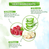 Mamaearth HydraGel Indian Sunscreen with Aloe Vera and Raspberry for Sun Protection | SPF 50 & PA++++ Protection | Shields from UVA & UVB Rays | Tan Protection | Non-Sticky & Light | 50 g