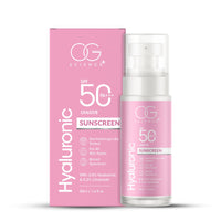 OG BEAUTY SCIENCE SPF 50 PA+++ Sunscreen | 0.5% Hyaluronic Acid & 0.2% Ceramide | Broad Spectrum UV Protection | Hydrating & Lightweight | Dermatologically Tested | 50ml