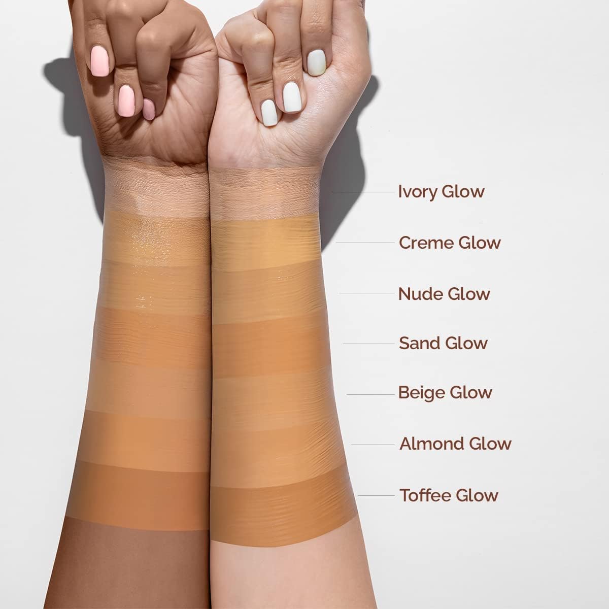 Mamaearth Glow Serum Matte Liquid Foundation Medium Coverage For All Skin Types With Vitamin C & Turmeric For 12-Hour Long Stay- 05 Beige Glow - 30 Ml, Pack Of 1