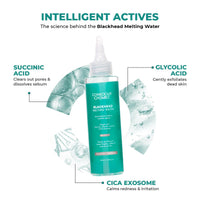 Conscious Chemist® Blackhead Melting Water | 130ml | Gentle Pore treatment with Succinic, Glycolic Acid & CICA Exosome | Unclogs Pores, Dissolves Blackheads & Smoothens Skin | Toner For Men & Women