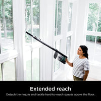 Shark IZ631H Cordless Pro Vacuum with PowerFins and Self-Cleaning Brushroll, Includes Upholstery Tool & Crevice Tool, Up To 60 Minute Runtime, HEPA Filtration, Cordless Vacuum, Dark Grey/Mojito Gray