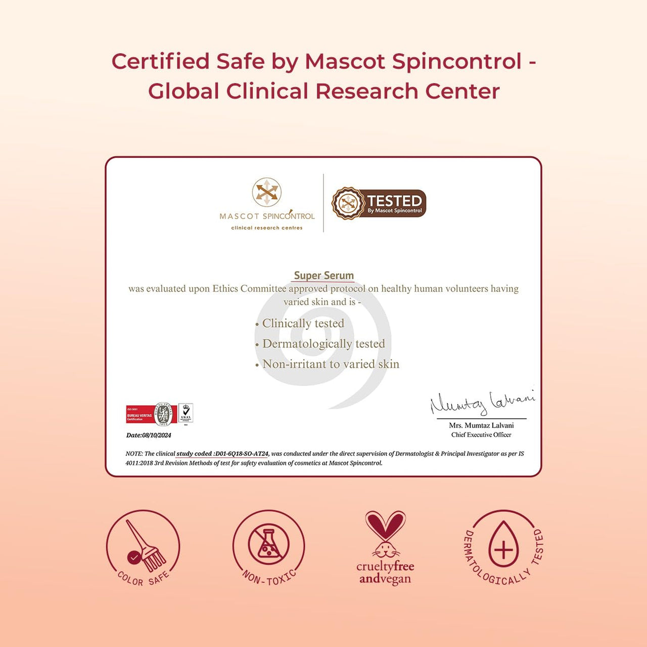 Arata Super Serum™ For Dry & Frizzy Hair | 76% Frizz Reduction | 56% Breakage Reduction | Luxurious Shine | Prevents Split Ends | Powered By JD Jojoba Hair Complex | Hair Serum For Women & Men |100ml