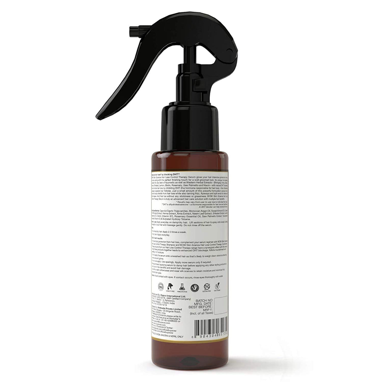 WOW Skin Science Hair Loss Control Therapy Hair Serum - 100 mL