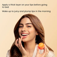 The Face Shop Vitamin C Lip Sleeping Mask (14g) - Smooths & Softens Dry Lips - Hydrating Lip Mask, Lip Balm, Lip Treatment, Lip Moisturizer - Overnight Lip Care for Lush Lips - Korean Skin Care