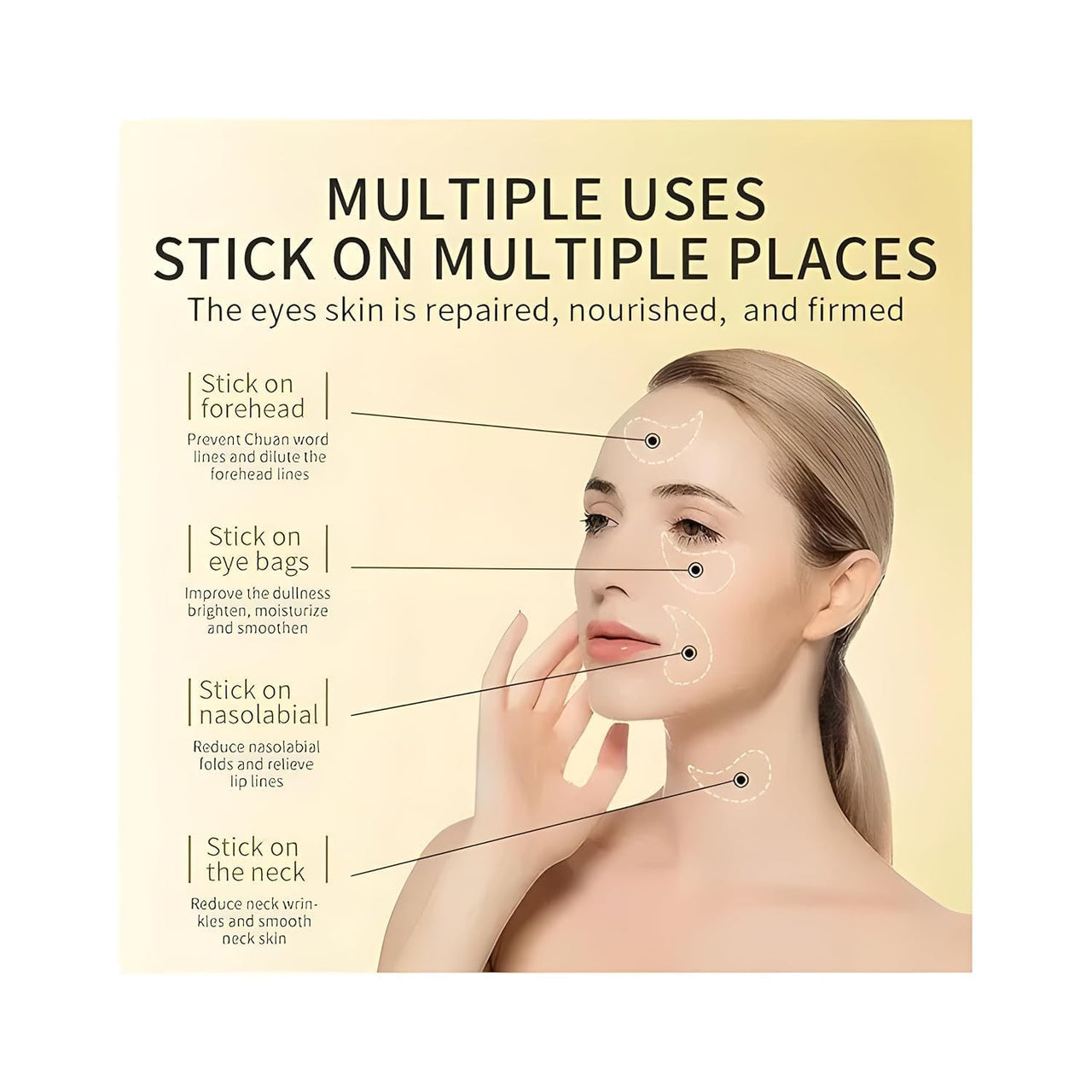 Under Eye Patches for Dark Circles and Puffy Eyes,(60Pcs 24K Gold) Under Eye Masks Skin Care,Wrinkle Patches,Snail Mucin Eye Mask,Hydrate, Moisturize and Brighten, Leaving You With Youthful Vitality