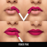 Lakmé 9to5 Primer + Matte Liquid Lip Color - Passion Berry, Power Pink, Vivid Crimson