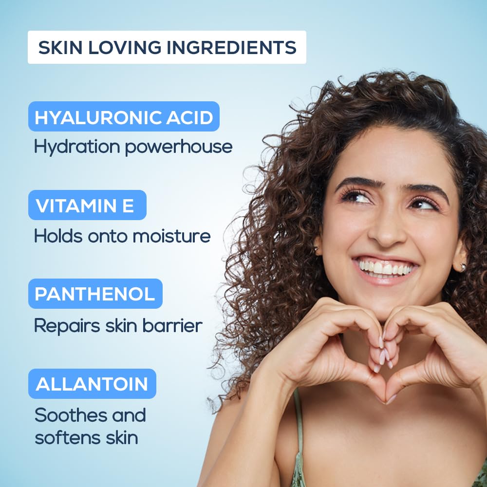 Joy Hydra Refresh Ultra-Light Gel | 48 Hours Hydration | Oil Free Moisturiser | with Hyaluronic Acid | Super Light Gel for Oily, Dry & Combination Skin | For Face & Body, 150ml