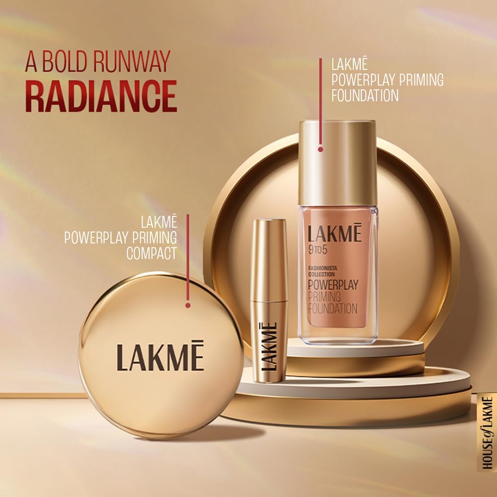 Lakmé 9To5 Primer + Matte Lip Color Mr6 Coral Date, 3.6 G