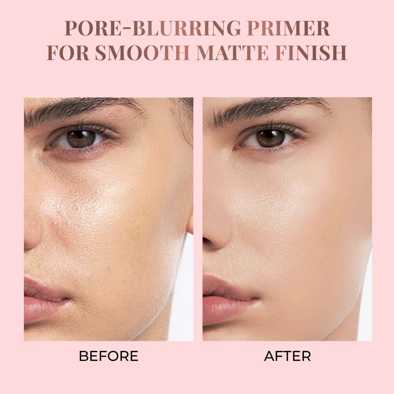 Just Herbs 3 in 1 Pore-Refining,Minimizer Mattifying & Hydrating Primer 20g & Just Herbs Tinted Lip Balm 4 g (Cherry) Combo