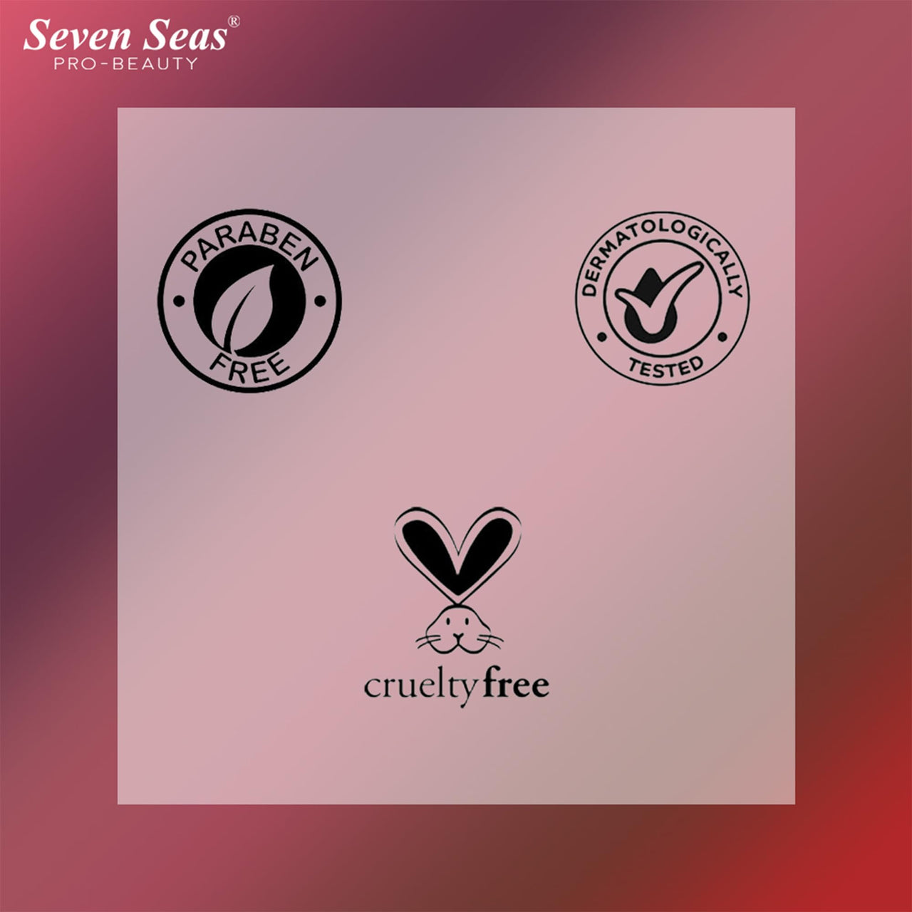 Seven Seas Lips & Cheek Tint Combo Pack of 2 | Matte Natural Blush for Women | Lip Tint with Vitamin E | Nourishing Cheek Tint (Hippie Pink)