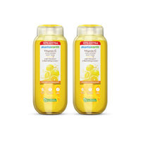 Mamaearth Vitamin C Moisturizing Body Wash with Vitamin C & Refreshing Lemon Scent for Skin Illumination- 275ml | Deeply Cleanses | Intensely Moisturizes | Long-Lasting Fragrance | Radiant Glow | All Skin Types (Pack of 2)