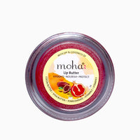 moha Vedistry : Lip Butter For Dry And Pigmented, Damaged & Chapped Lips|Hydrating & Nourishing|Enriched With Cocoa Butter, Shea Butter & Essential Oils For Pink, Glossy & Soft|10 Gm