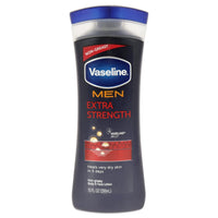 Vaseline Extra Strength Body And Face Lotion For Men, 10 Ounce