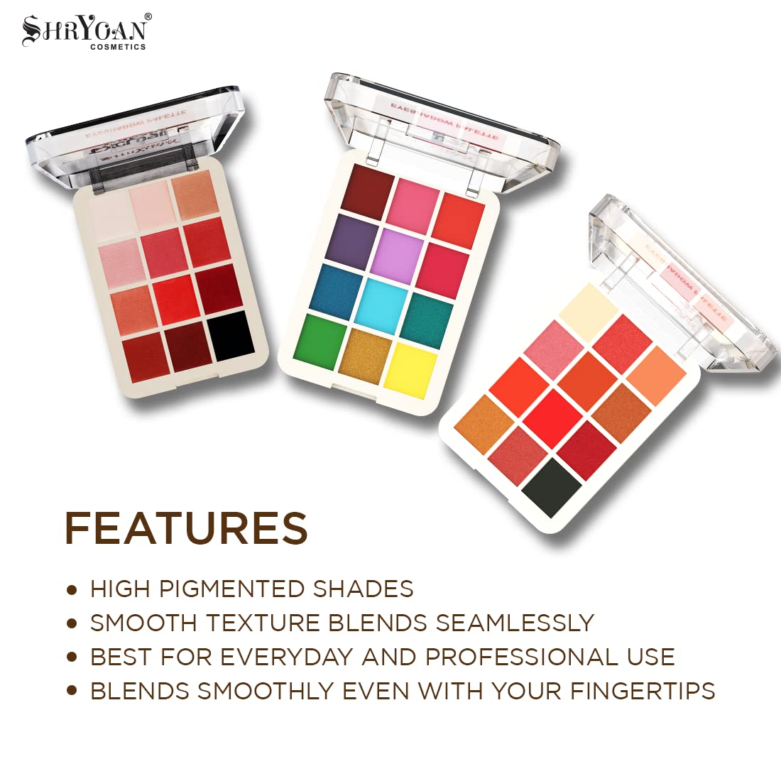 Shryoan Exclusive Makeup Eyeshadow Palette SYES-024-SH01