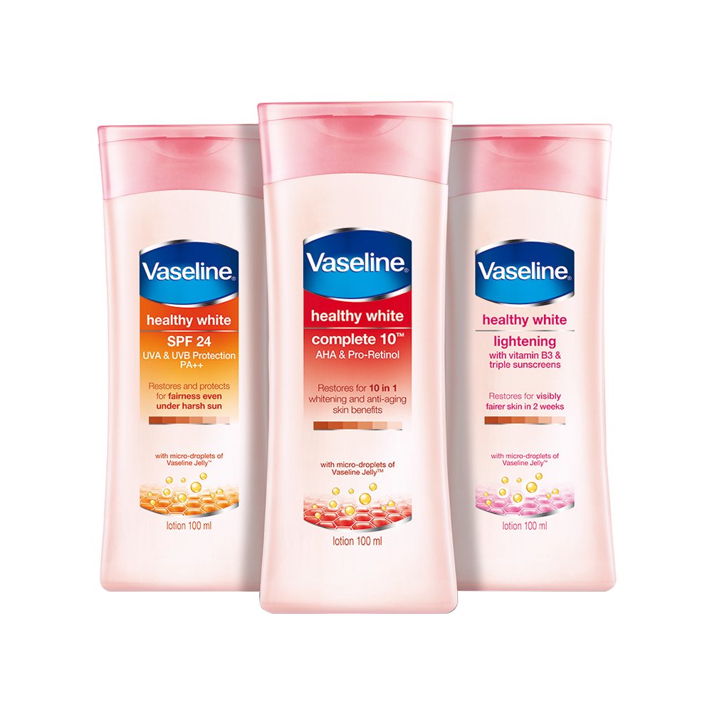 Vaseline Healthy White Complete 10 Lightening Body Lotion, 200ml