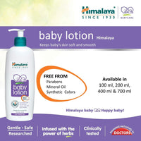 Himalaya Baby Body Lotion, For All Skin Types (400 ml)