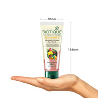 Biotique Bio Neem Purifying Face Wash, 200ml & Bio White Advanced Fairness Face Wash, 150ml