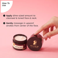 Pilgrim French Red Vine Anti Aging Night Cream for women with Retinol, Mulberry & Vitamin C For Glowing Skin & Skin Repair| Retinol Night cream for oily, dry & sensitive skin|Anti aging cream|50g